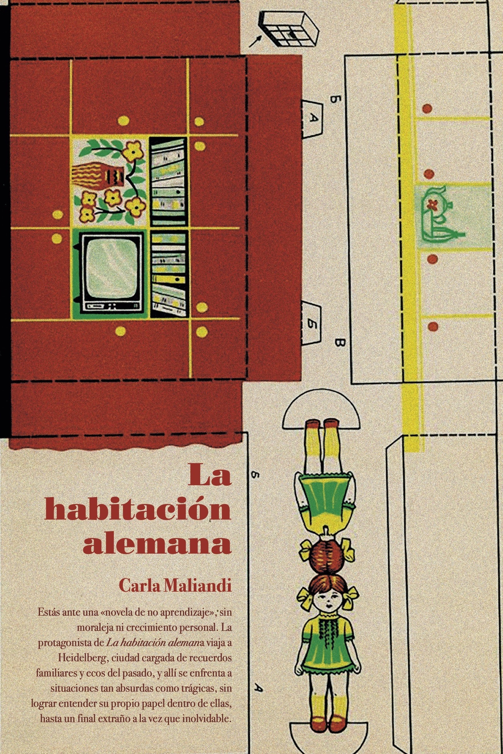 Cubierta del libro: La habitación alemana